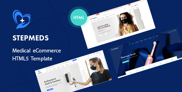 Stepmeds - Medical Equipment Store eCommerce HTML Template Stepmeds - Medical Equipment Store eCommerce HTML Template