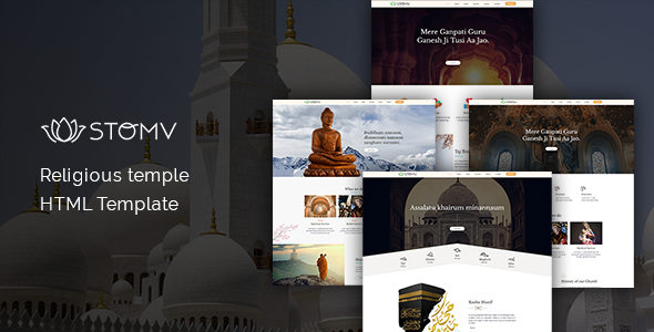 Stomv - Religious temple HTML Template Stomv - Religious temple HTML Template