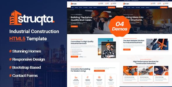 Struqta - Industrial & Construction HTML Template Struqta - Industrial & Construction HTML Template