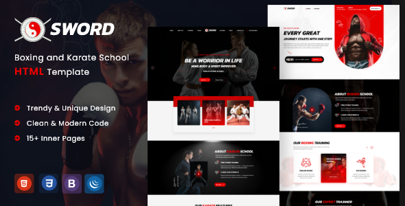 SWORD - Mixed Boxing Martial Arts HTML Template SWORD - Mixed Boxing Martial Arts HTML Template