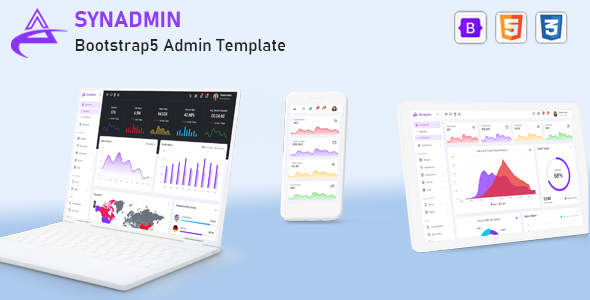 Synadmin - Bootstrap 5 Admin Template Synadmin - Bootstrap 5 Admin Template