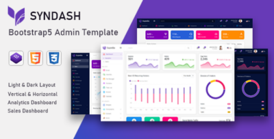 Syndash - Bootstrap5 Admin Template