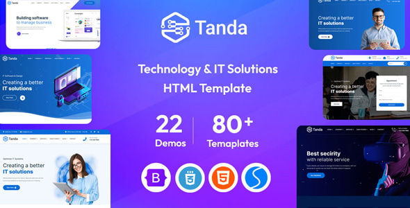 Tanda - IT Solutions, Technology & Software Company HTML Template Tanda - IT Solutions, Technology & Software Company HTML Template