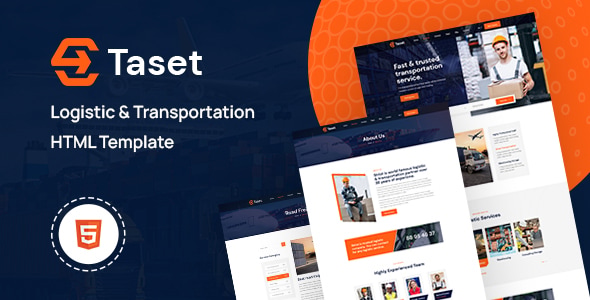 Taset - Logistic & Transportation HTML Template Taset - Logistic & Transportation HTML Template
