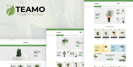 Teamo - Plants Store HTML Template