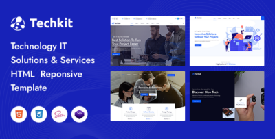 Techkit - Technology & IT Solutions HTML Template