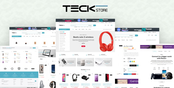 Teckstore - Electronics Store Prestashop Theme for Affiliates and Multi-demo Websites V1.7 & V8.x Teckstore - Electronics Store Prestashop Theme for Affiliates and Multi-demo Websites V1.7 & V8.x