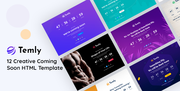 Temly | Creative Coming Soon HTML Template Temly | Creative Coming Soon HTML Template