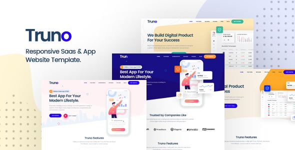Truno - Multipurpose HTML5 Template for Saas and Startup Agency Truno - Multipurpose HTML5 Template for Saas and Startup Agency