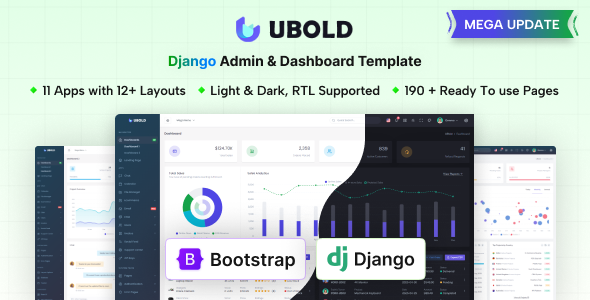 UBold - Django Admin & Dashboard Template UBold - Django Admin & Dashboard Template