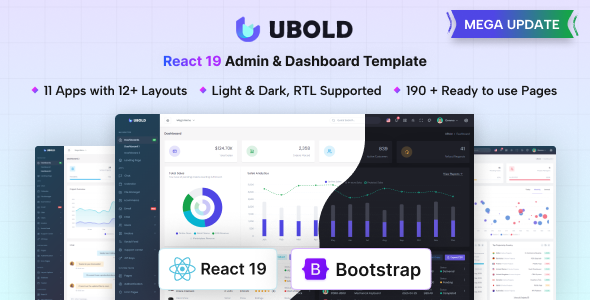 UBold - React Admin & Dashboard Template (React 19) UBold - React Admin & Dashboard Template (React 19)