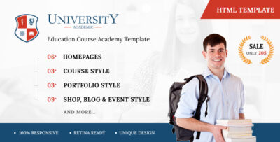 Univa - Education HTML Template