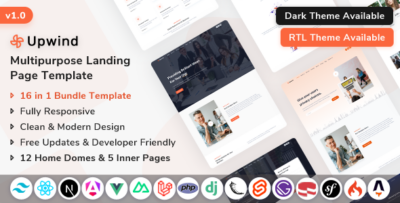 Upwind - Multipurpose Landing Template