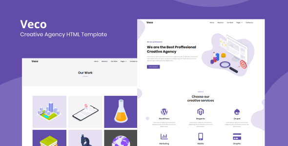 Veco - Creative Agency HTML Template Veco - Creative Agency HTML Template