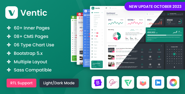 Ventic - Event Ticketing Bootstrap 5 Admin Template Ventic - Event Ticketing Bootstrap 5 Admin Template