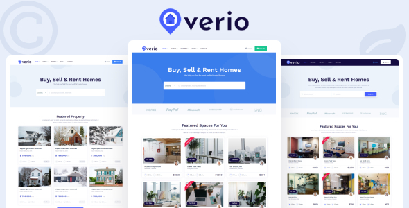 Verio - Real Estate HTML Template Verio - Real Estate HTML Template