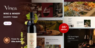 Vinea - Wine & Winery Shopify 2.0 Theme
