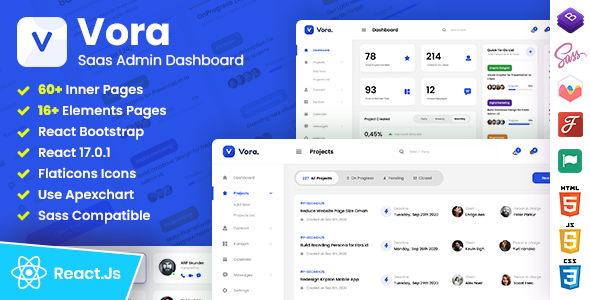 Vora - Saas React Admin Dashboard Template Vora - Saas React Admin Dashboard Template