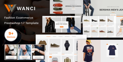Wanci - Responsive Fashion Prestashop Theme