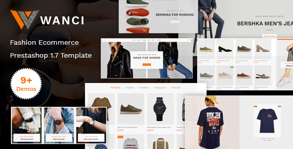 Wanci - Responsive Fashion Prestashop Theme Wanci - Responsive Fashion Prestashop Theme