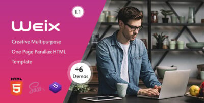 Weix - One Page Parallax