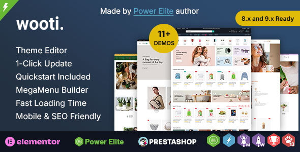 Wooti - Multipurpose Elementor Prestashop Responsive Theme Wooti - Multipurpose Elementor Prestashop Responsive Theme