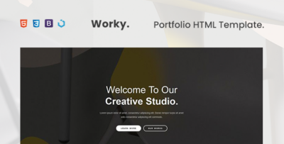 Worky - A Clean Multi-Purpose Template