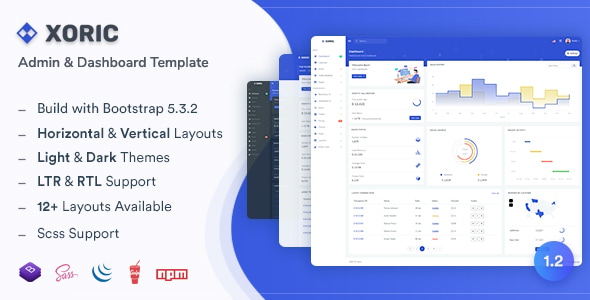 Xoric - Admin & Dashboard Template Xoric - Admin & Dashboard Template