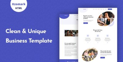 Xzomark - Corporate Business HTML Template