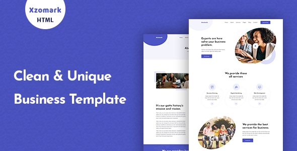 Xzomark - Corporate Business HTML Template Xzomark - Corporate Business HTML Template