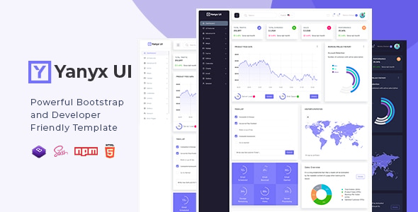 Yanyx UI - Bootstrap 4 + Laravel Starter Kit Admin Dashboard Template Yanyx UI - Bootstrap 4 + Laravel Starter Kit Admin Dashboard Template