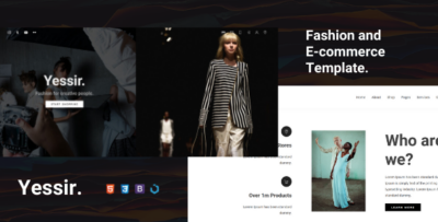 Yesir - Fashion HTML Template