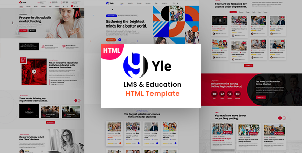 YLE - Education & LMS HTML Template YLE - Education & LMS HTML Template