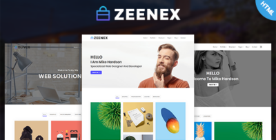 Zeenex - Personal Portfolio Template