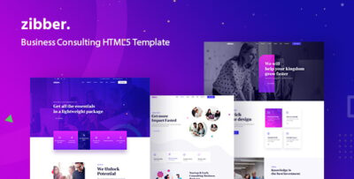 Zibber - Business Consulting HTML5 Template
