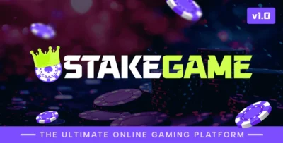 StakeGame - The Ultimate Online Gaming Platform Viserlab with Lifetime Updates