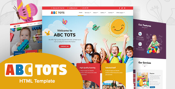 ABC Tots - Responsive HTML5 Template ABC Tots - Responsive HTML5 Template