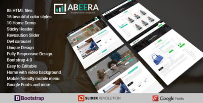 Abeera - HTML Responsive Multi-Purpose Template
