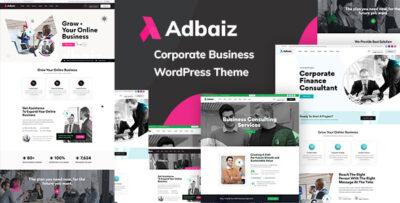Adbaiz - Corporate Business WordPress Theme