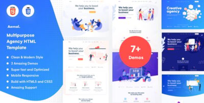 Aemal - Creative Agency HTML Template