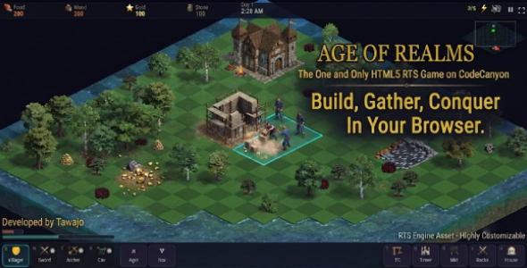 Age of Realms | Isometric RTS HTML5 Game Age of Realms | Isometric RTS HTML5 Game