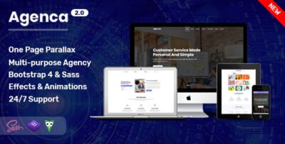 Agenca - One Page Parallax