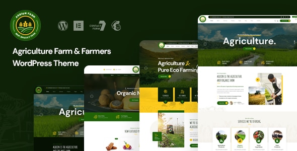 Agrion - Agriculture Farm & Farmers WordPress Theme Agrion - Agriculture Farm & Farmers WordPress Theme