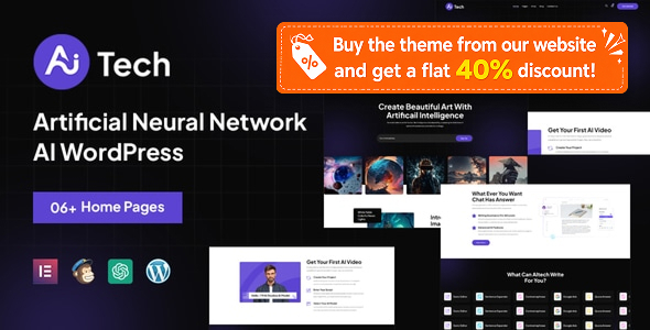 AItech - Artificial Neural Network AI WordPress Theme AItech - Artificial Neural Network AI WordPress Theme