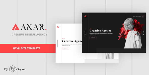 Akar – Creative Digital & Marketing Agency OnePage Template Akar – Creative Digital & Marketing Agency OnePage Template