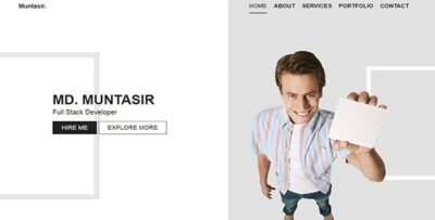 ALEX-Personal Portfolio Template