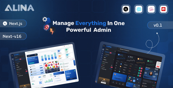 Alina Next 16 + Typescript Admin Dashboard Template Alina Next 16 + Typescript Admin Dashboard Template