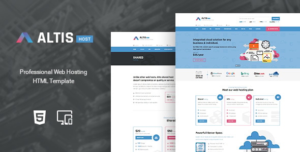 Altis - Professional Hosting HTML Template Altis - Professional Hosting HTML Template