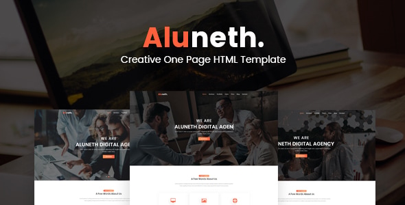 Aluneth - Creative Multipurpose HTML Template Aluneth - Creative Multipurpose HTML Template