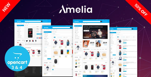 Amelia OpenCart 3 & OpenCart 4 Multipurpose Theme Amelia OpenCart 3 & OpenCart 4 Multipurpose Theme